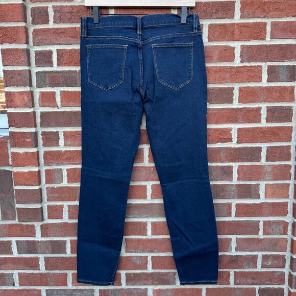 J.Crew Toothpick Jeans Size 29 Ankle Dark Wash - Picture 2 of 11